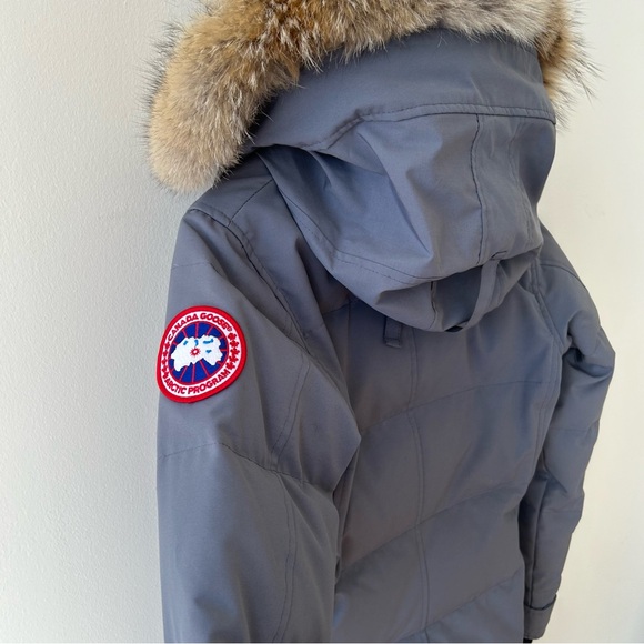 Canada Goose Grey Shelburne Parka with Fur Hood - Picture 5 of 8